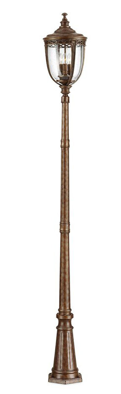Thynes 3 Light 248cm Post Lantern Set, British Bronze