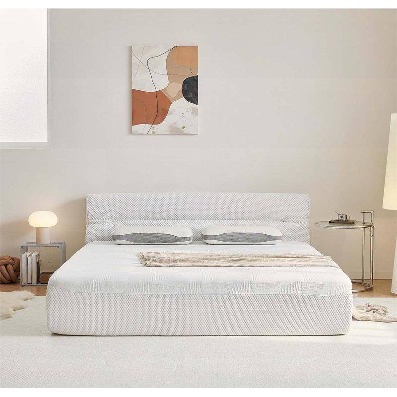 Matelas et base de lit tout-en-un, soulagement de la pression, isolation des mouvements, pour le salon, appartement, chambre à coucher, dortoir