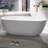 67'' x 31'' Freestanding Soaking Acrylic Bathtub