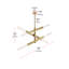 Luminaire suspendu 3 barres Axil-110475118
