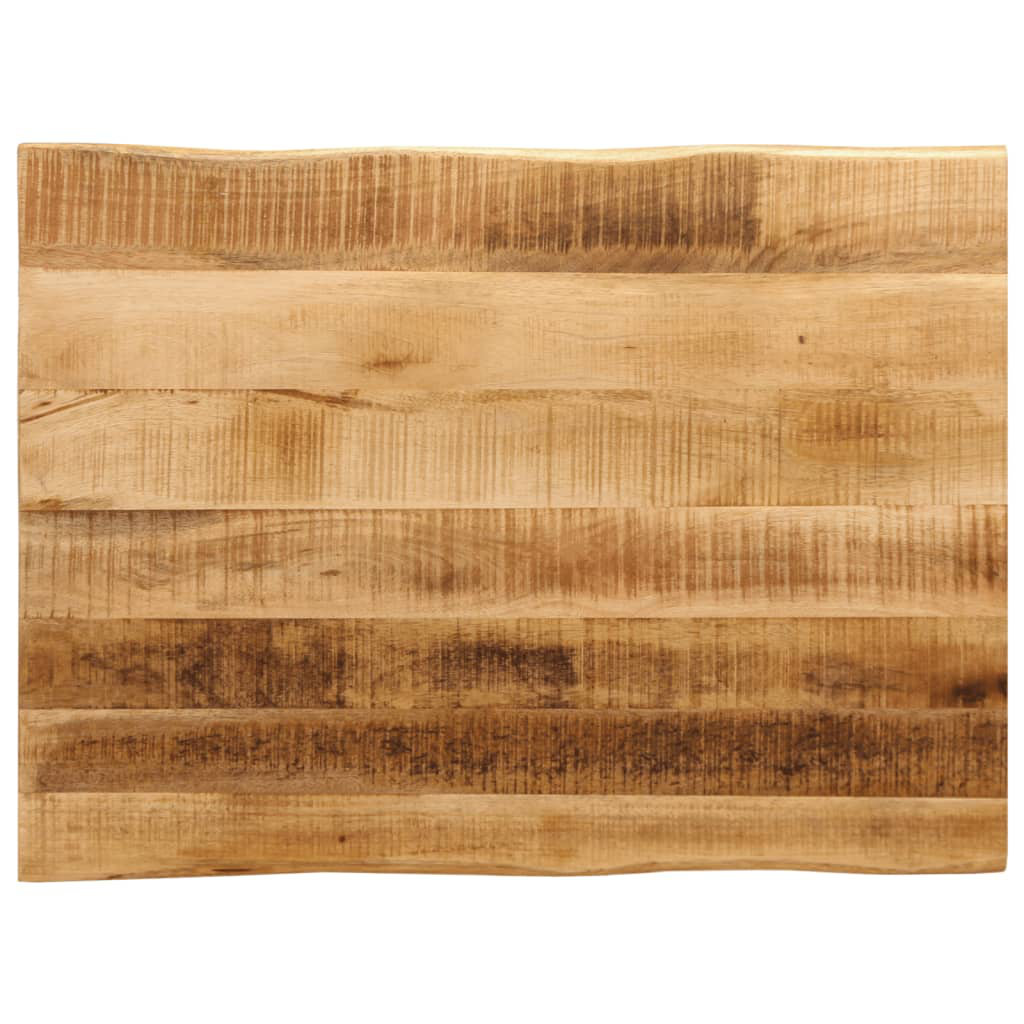 Vidaxl Table Top Live Edge 80X60x2.5 Cm Solid Wood Rough Mango, Brown - Image 3