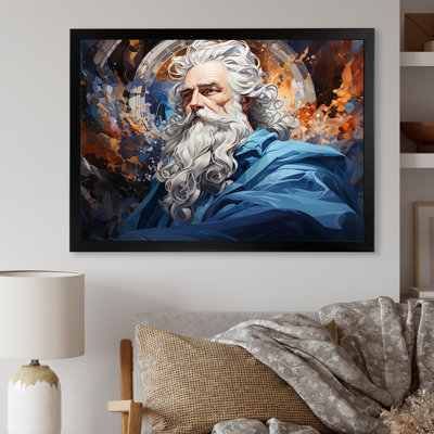 «Solomons saphir monarque de l'Israel antique», reproduction d'art sur toile