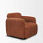 Chaise rembourrée en tissu brun Saga-1604825704