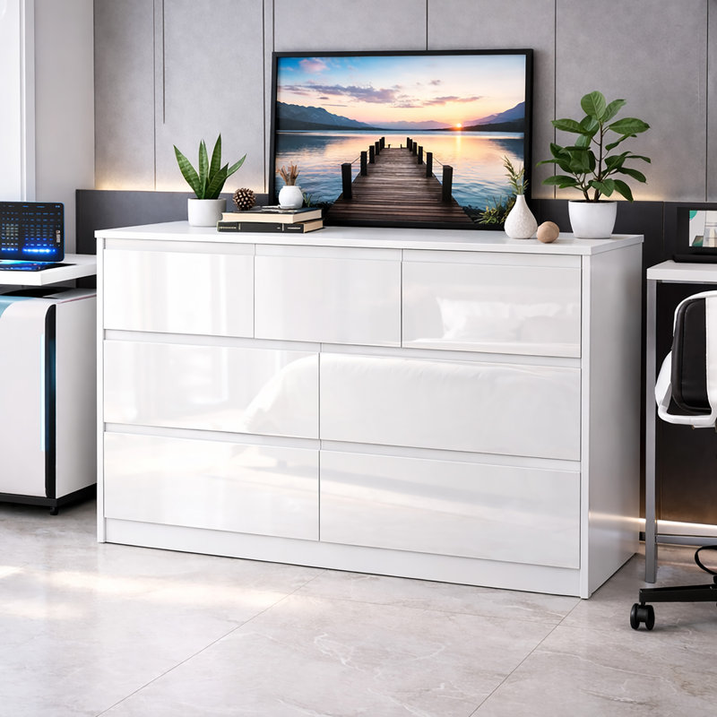 Tamla 106cm W 7 - Drawer Chest of Drawers
