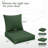 22"W X 24"D Outdoor Deep Seat Cushion Set Outdoor Seat/Back Cushion-982000943