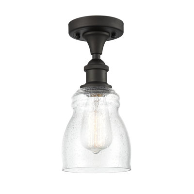 Plafonnier semi-encastré 4,5 po 1 lumière Mccarver