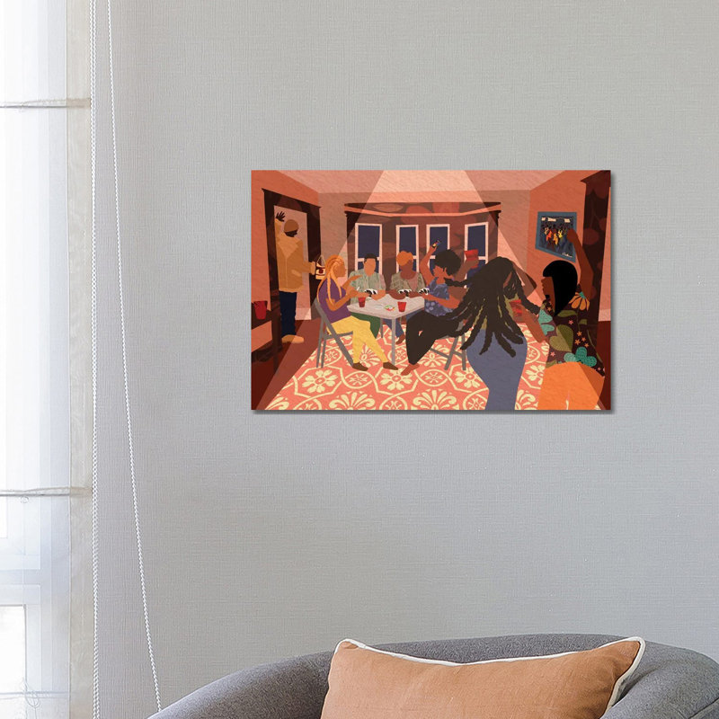 «Grown Folk Bidness» par DeeLashee Artistry, impression sur toile tendue, H 18 po x l 26 po x P 1,5 po
