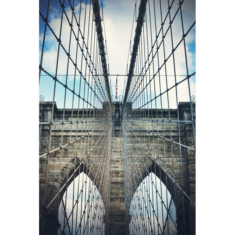 Road To Brooklyn by Allypayetta - Wrapped Canvas Print, 46cm H x 30cm W