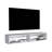 59" Floating Tv Stand With Two Open Shelves, Media Compartments And Cable Management-1699498117