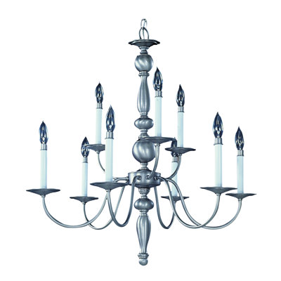 Lustree 9 lumières façon bougie/classique Jovan