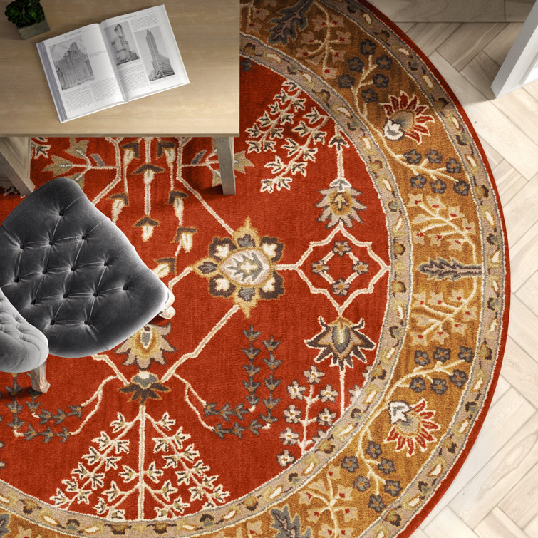 Trishia Wool Oriental Indoor Rug