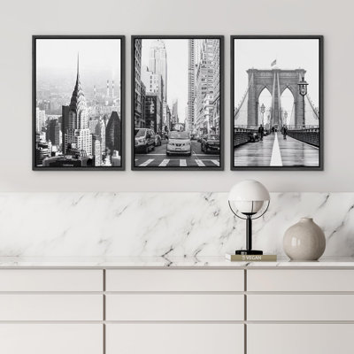NYC New York Cityscape Urban Architecture Photography Realism Scenic Landscape Decor