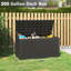 Boîte de rangement extérieure durable 100 gallons-105783405