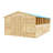 Garden Value 10 ft. W x 15 ft. D Overlap Shed-33434239