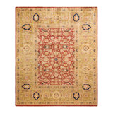 Classic One-of-a-Kind 8' 4" X 9' 9" Hand Knotted Area Rug