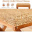 Tabouret rembourré 18 "H avec pieds en bois-1175665616