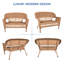 Causeuse de 51 po de largeur Karan-24596890