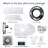 Verdant Luxury Smart Bidet Toilet – Auto Open/Close, Heated Seat,  No Water Pressure Limit, Deodorizing