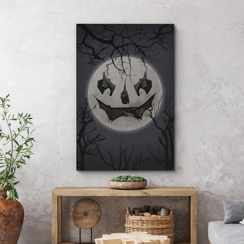 Halloween citrouille d'Halloween, Toile tendue, H 18 po x l 12 po