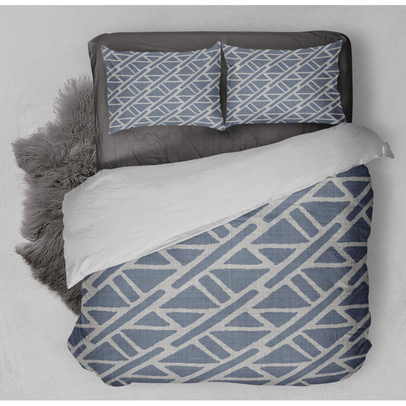 Polyester Comforter Set, Queen Duvet Cover + 2 Standard Pillowcases