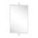 Corrente Pivot-N-View Squared Cornered Rectangle Mirror for Window Bathroom Vanity
