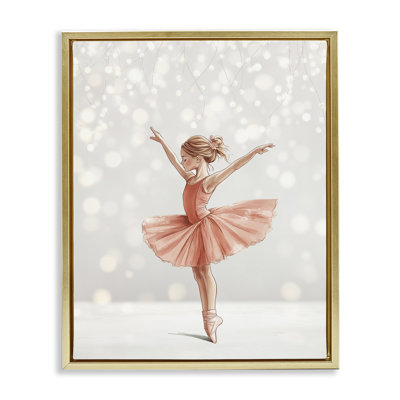 Dancer In The Light Floating Frame, design by Christine Simpson Art
