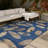 Machine Washable Indoor/Outdoor Chantille ACN2649 Botanical Rug-697883380-697883377