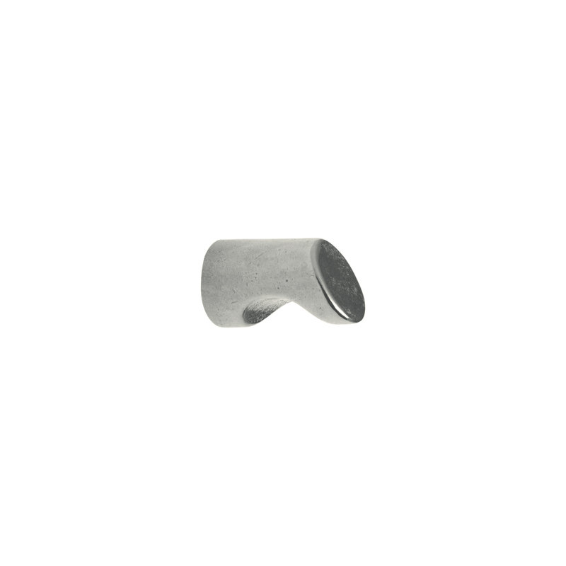 Lipstick Bronze Cylindrical Knob, White Bronze Dark