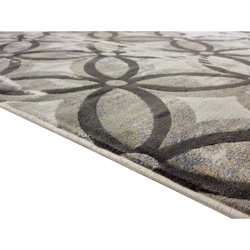 Napoli Geometric Indoor Rug, Rectangle 3'9" x 5'9"