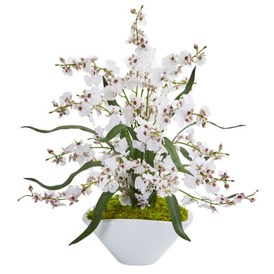 Centre de table artificiel dansant dans un vase