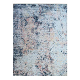 Wool Abstract Area Rug