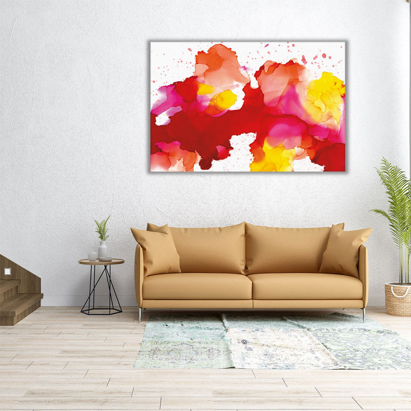 Spatter - reproduction d'art sur toile, H 20 po x l 30 po