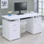 Bureau d'ordinateur en bois manufacturé Azayliah-33090308