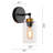 Stegeman Wrought Iron Armed Sconce