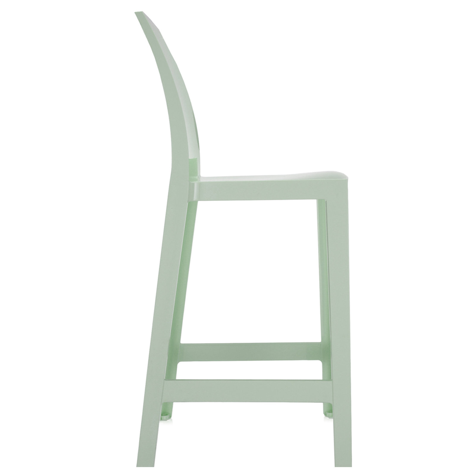 One More Outdoor Bar Stool, Counter, Green