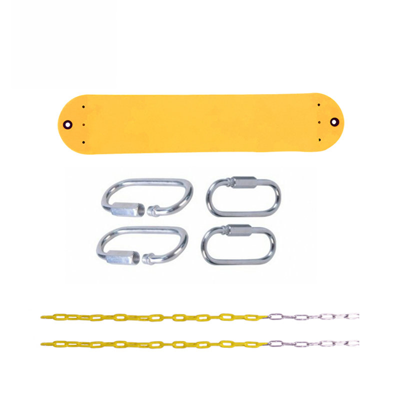Blue Elephant Yellow DIY Swing Set Kit