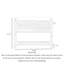 Banc de rangement scandinave