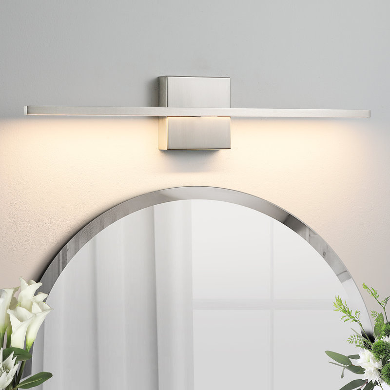 24'' Felecie Dimmable LED Bath Bar, Brushed Nickel