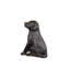 Dog Labrador Metal Garden Statue