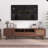 67" Width Dark Brown Entertainment Center, TV Stand For Tvs Up To 75"