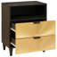 50cm W Solid Wood Bedside Table