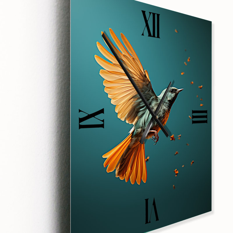 Bird Contemporary Flock - Horloges murales Bird, Grand