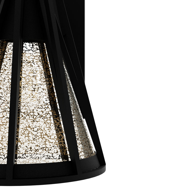 Rafner Aluminum Metal Armed Wall Sconce