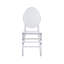 Ensemble de 2 chaises empilables en acrylique de style fantôme-1465581697