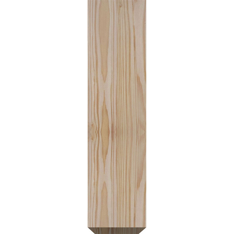 Support triple Ironcrest de 4 po Ashford, H 16 po x P 14 po, Sapin Douglas de l 4 po x T 2 po (sciage brut)