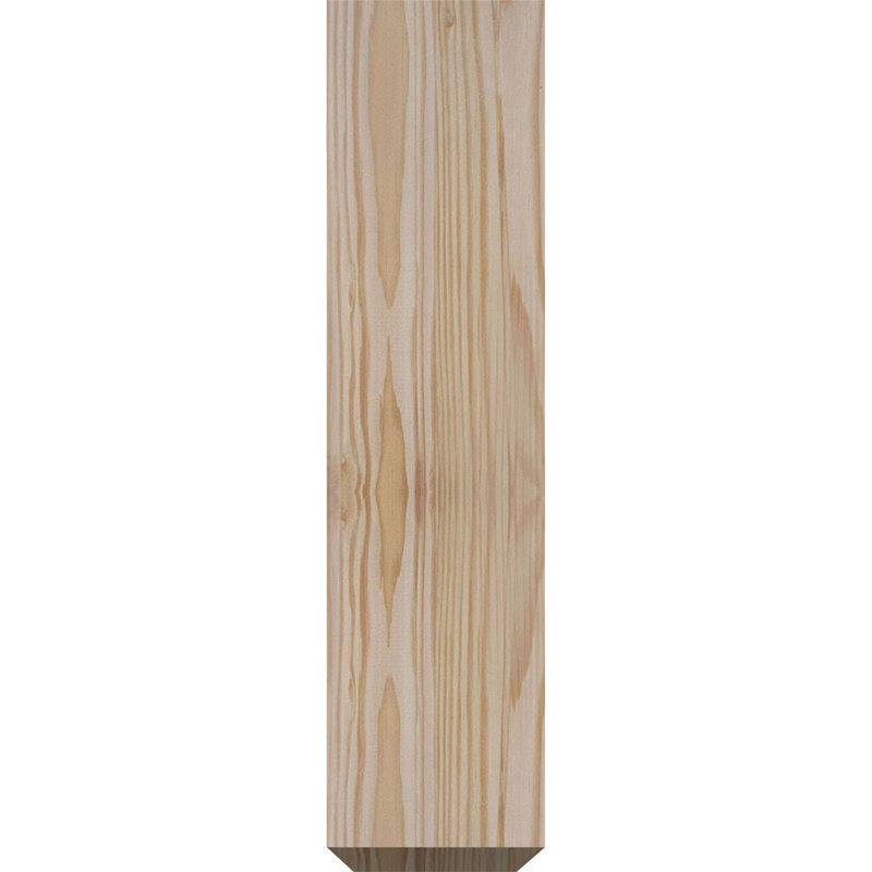 Support triple Ironcrest de 4 po Ashford, H 16 po x P 14 po, Sapin Douglas de l 4 po x T 2 po (sciage brut)