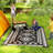 Portable Area Rugs 8 X 10 Polypropylene Modern Reversible Patio