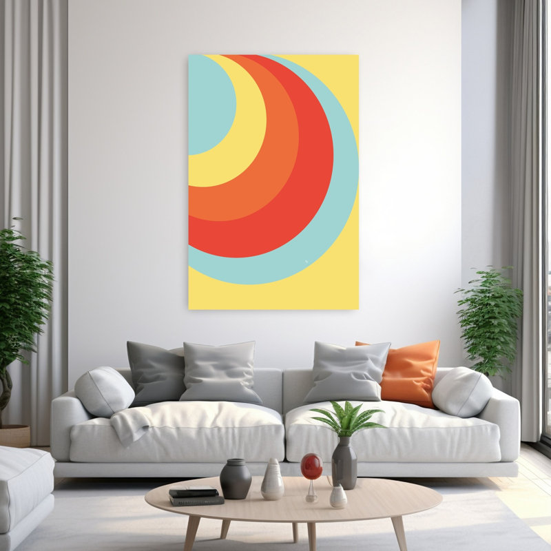 Art contemporain contemporain abstrait, H 60 po x l 40 po