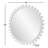 Suzie Metal Round Wall Mirror-1245863833