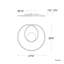 Marques 22" LED Flush Mount 3000K-70533404
